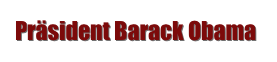 Präsident Barack Obama